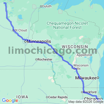 Limousine service to Midway airport (MDW)