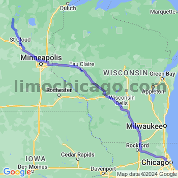 Limousine service to O'Hare airport (ORD)
