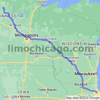 Limousine service to O'Hare airport (ORD)