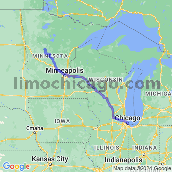 Limousine service to Chicago Loop