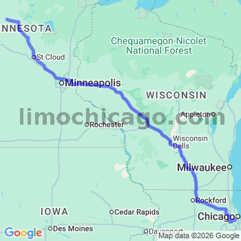 Limousine service to Midway airport (MDW)