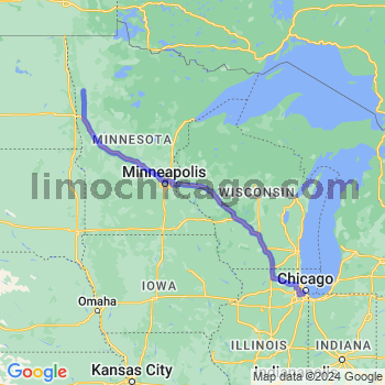 Limousine service to Midway airport (MDW)