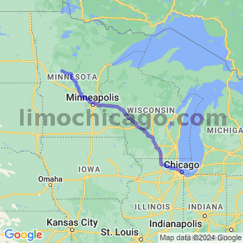 Limousine service to Chicago Loop