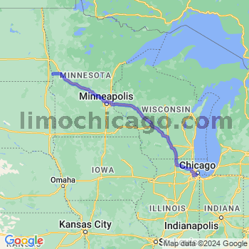 Limousine service to Midway airport (MDW)