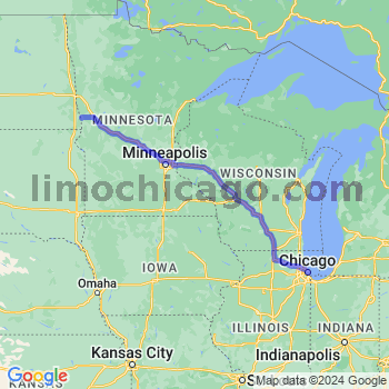 Limousine service to Chicago Loop