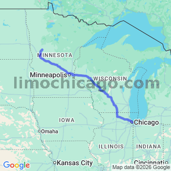 Limousine service to Chicago Loop