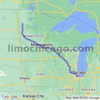 Limousine service to Midway airport (MDW)