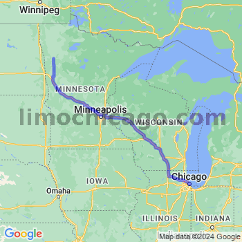 Limousine service to Chicago Loop