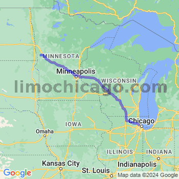 Limousine service to O'Hare airport (ORD)