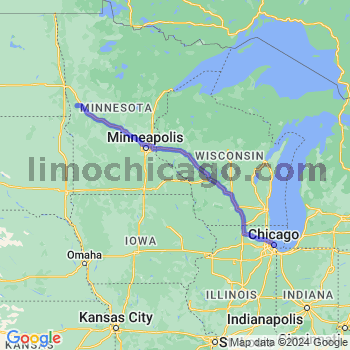 Limousine service to Chicago Loop