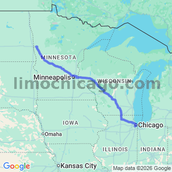 Limousine service to Midway airport (MDW)