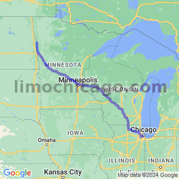 Limousine service to Midway airport (MDW)
