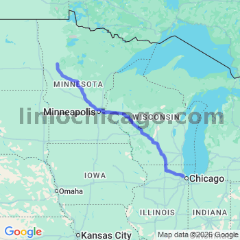 Limousine service to O'Hare airport (ORD)