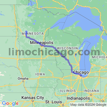 Limousine service to Chicago Loop
