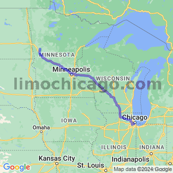 Limousine service to Midway airport (MDW)