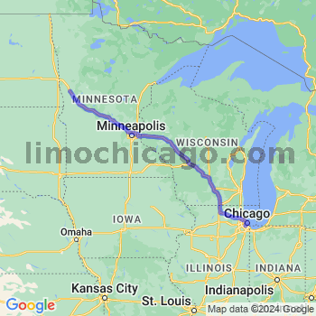 Limousine service to Midway airport (MDW)