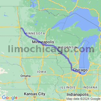 Limousine service to Chicago Loop