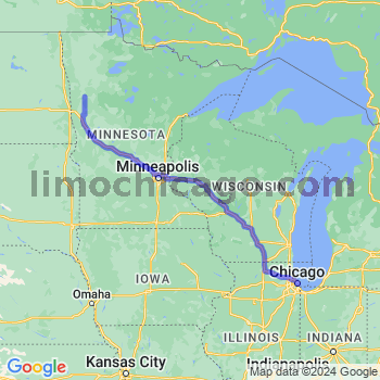 Limousine service to Chicago Loop