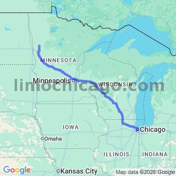 Limousine service to Midway airport (MDW)