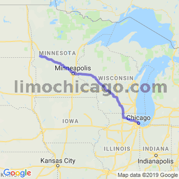 Limousine service to Chicago Loop