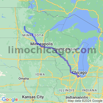 Limousine service to Midway airport (MDW)