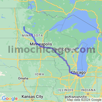 Limousine service to Chicago Loop
