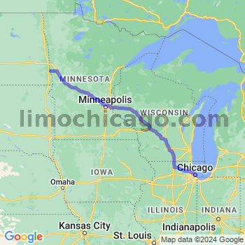 Limousine service to Chicago Loop