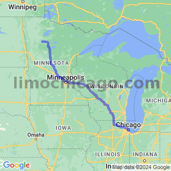Limousine service to Chicago Loop
