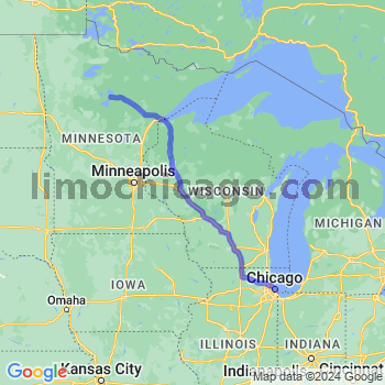Limousine service to Chicago Loop