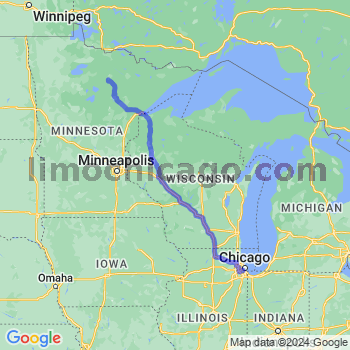 Limousine service to Midway airport (MDW)