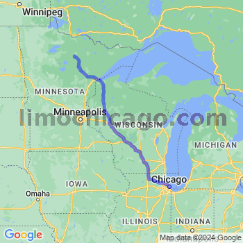 Limousine service to Chicago Loop