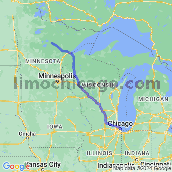 Limousine service to Chicago Loop