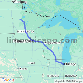 Limousine service to Chicago Loop