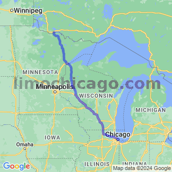 Limousine service to Chicago Loop