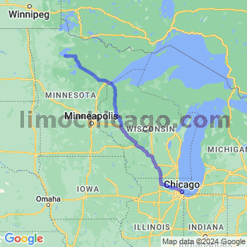 Limousine service to Chicago Loop