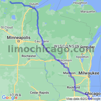 Limousine service to Midway airport (MDW)
