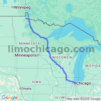 Limousine service to Chicago Loop