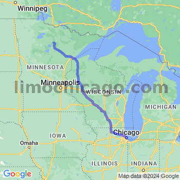 Limousine service to Chicago Loop