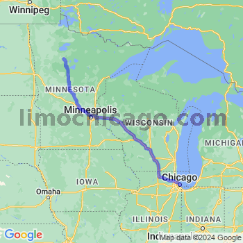 Limousine service to Chicago Loop