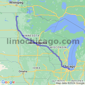 Limousine service to Chicago Loop