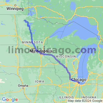 Limousine service to Chicago Loop