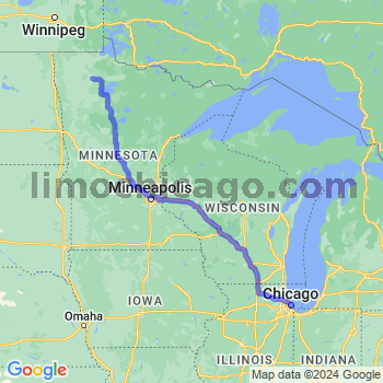 Limousine service to Chicago Loop