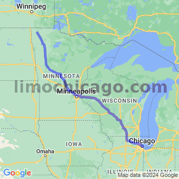 Limousine service to Chicago Loop