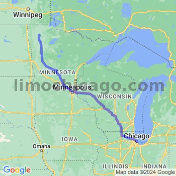 Limousine service to Chicago Loop