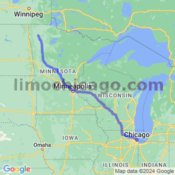 Limousine service to Chicago Loop