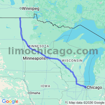 Limousine service to Chicago Loop
