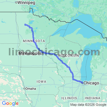 Limousine service to Chicago Loop