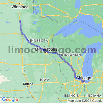 Limousine service to Midway airport (MDW)