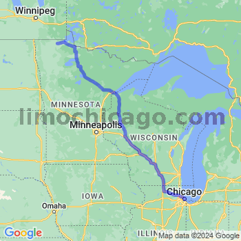 Limousine service to Chicago Loop