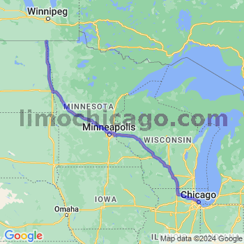 Limousine service to Chicago Loop